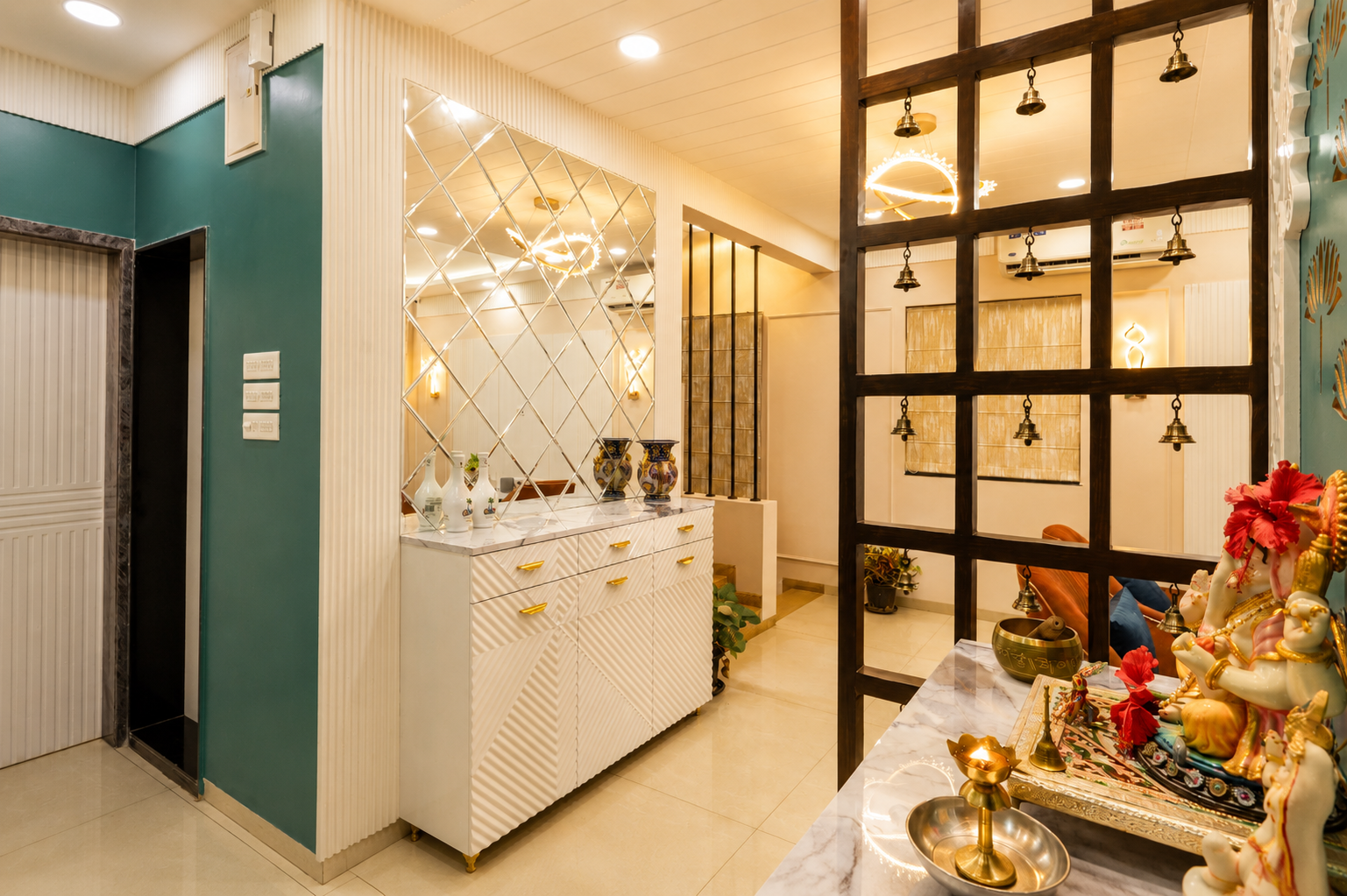 Dr. Juhi Luthra interior design — Photo 1 by AMZ Interiors Pune